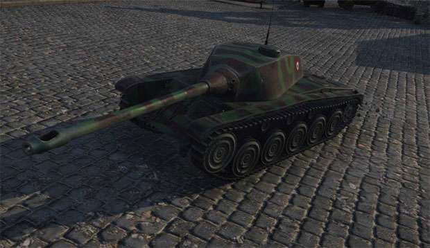 Премиумный танк AMX Chasseur de chars в World of tanks