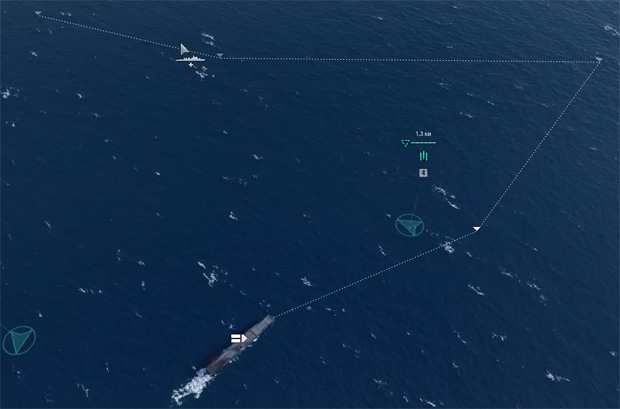 В World of warships вы можете указать маршрут движения авианосца