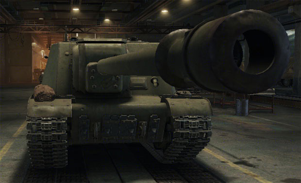 ИСУ-152 наносит много урона, что хорошо для улучшения рейтинга эффективности в World of tanks