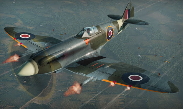 Истребитель Spitfire один из лучших самолетов Истребитель Spitfire