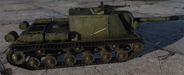 Обзор ИСУ-152 в War Thunder Обзор ИСУ-152 в War Thunder
