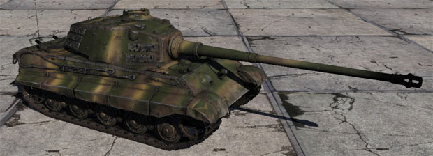 Обзор танка Tiger II Ausf. B (КwK46) в War Thunder Обзор танка Tiger II Ausf. B (КwK46) в War Thunder