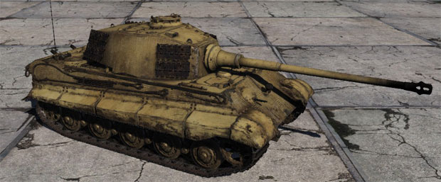 Обзор танка Tiger II Ausf. B (H) в War Thunder Обзор танка Tiger II Ausf. B (H) в War Thunder