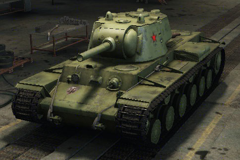 Танк КВ-1 с орудием У-11 в World of tanks