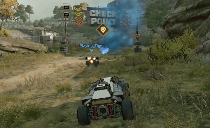 Трасса для гонок в Crossout Трасса для потасовки гонка в Crossout