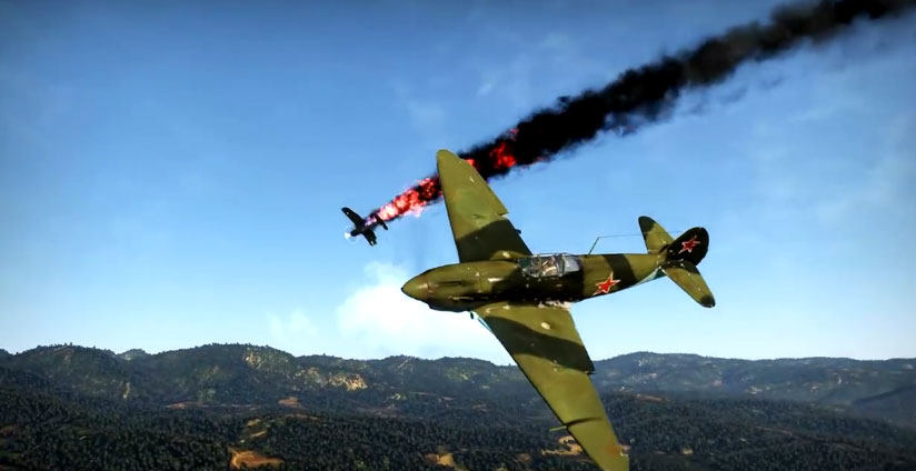 Битва военной авиации в онлайн игре War Thunder