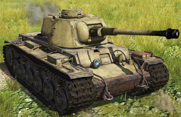 Трофейный КВ-1 в War Thunder Трофейный КВ-1 в War Thunder