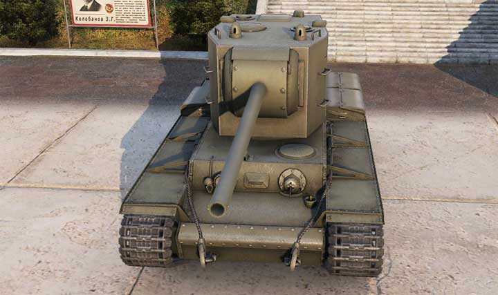 Танк КВ-2 в WoT