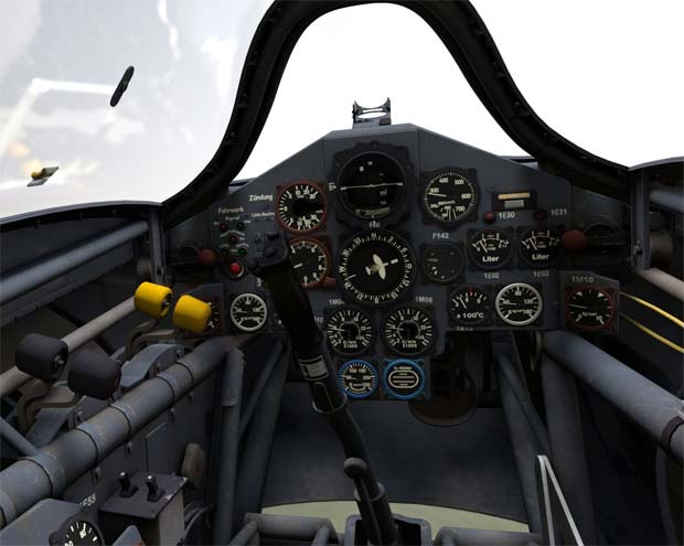 Кабина истребителя Horten H.IX в War Thunder Кабина истребителя Horten H.IX в War Thunder