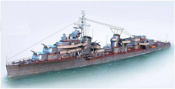 Эсминец Киев в World of warships