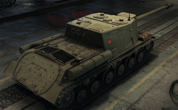 ИСУ-152 с орудием БЛ-10 в World of tanks