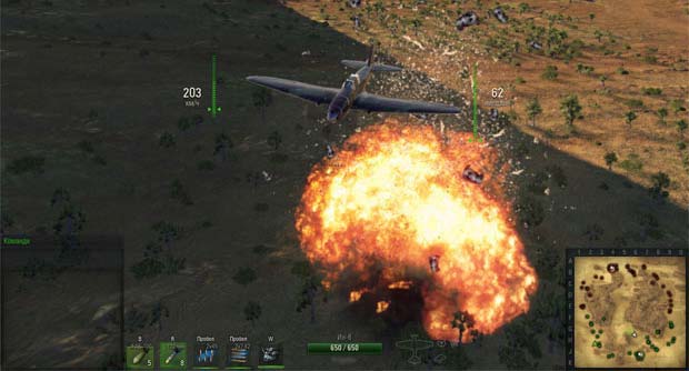 Атака штурмовика Ил-2 в World of warplanes Атака штурмовика Ил-2 в World of warplanes