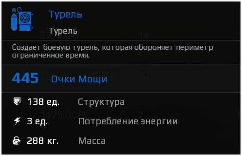 Характеристики турели в Crossout