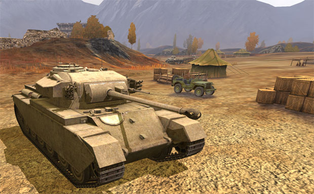 Танк Centurion Mk. I в игре World of Tanks Blitz
