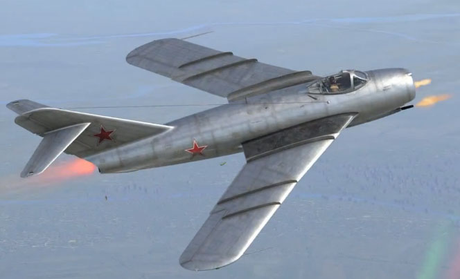 Истребитель МиГ-17 в War Thunder
