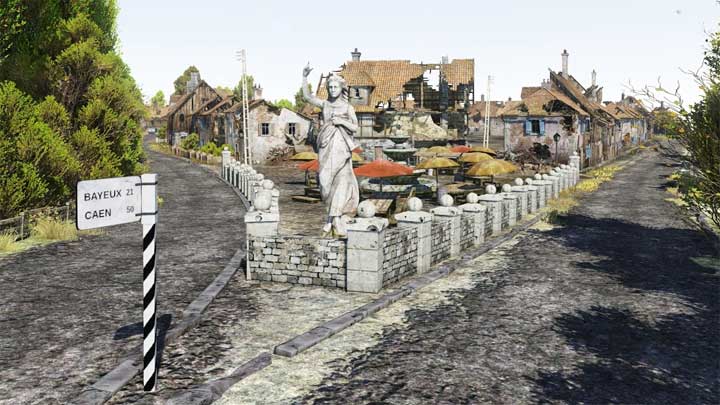 Карта Нормандия в War Thunder Карта Нормандия в War Thunder
