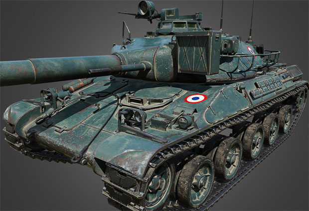 Новый танк AMX 30 B в патче 0.9.7 появится в WoT Новый танк AMX 30 B в патче 0.9.7 появится в WoT