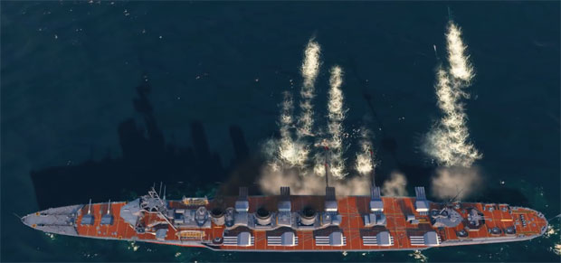 Запуск торпед в World of warships Запуск торпед в World of warships