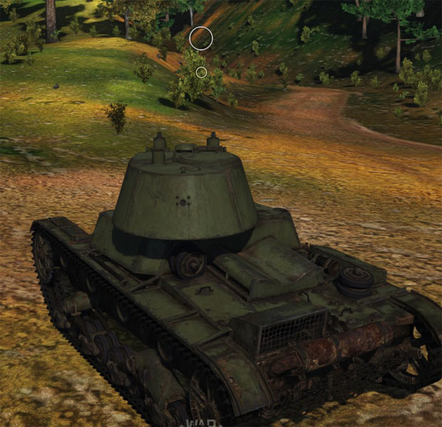 Стрельба без снайперского прицела Стрельба без снайперского прицела в War Thunder