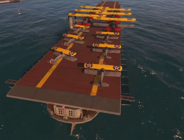 Авианосец Langley в World of warships Авианосец Langley в World of warships