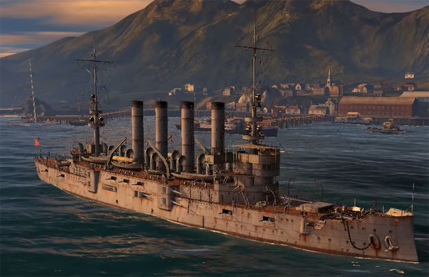 Обзор крейсера St. Louis в World of warships Обзор крейсера St. Louis в World of warships