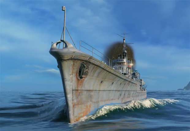 Маневрируйте, чтобы приблизиться к вражескому кораблю в World of warships Маневрируйте, чтобы приблизиться к вражескому кораблю в World of warships
