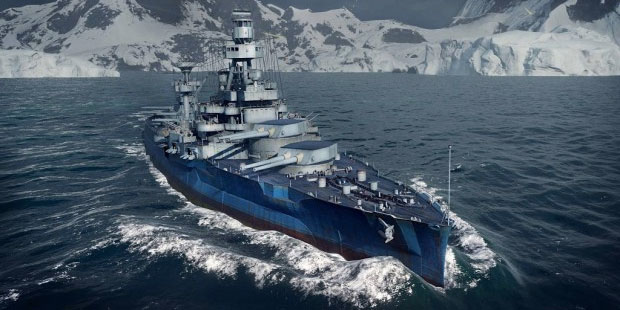 Корабль Arkansas можно получить участвуя в ЗБТ World of warships Корабль Arkansas можно получить участвуя в ЗБТ World of warships