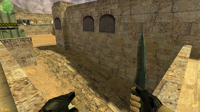 В сборках Counter-Strike 1.6 часто заменяют нож В сборках Counter-Strike 1.6 часто заменяют нож