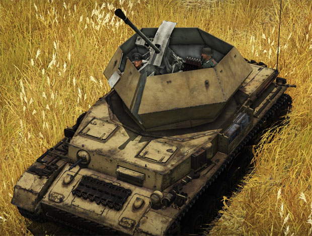 Зенитная установка Flakpanzer IV Ostwind в War Thunder Зенитная установка Flakpanzer IV Ostwind в War Thunder