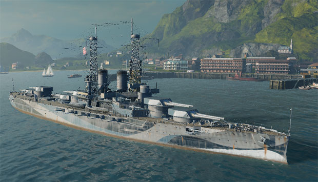 Линкор Арканзас в World of warships Линкор Арканзас в World of warships