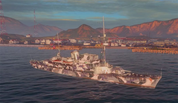 Немецкий корабль Hermalin в World of warships Немецкий корабль Hermalin в World of warships
