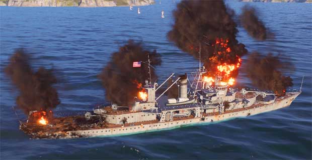 Как играть на крейсере в World of warships Как играть на крейсере в World of warships