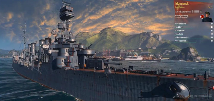 Крейсер Мурманск в World of warships Крейсер Мурманск в World of warships