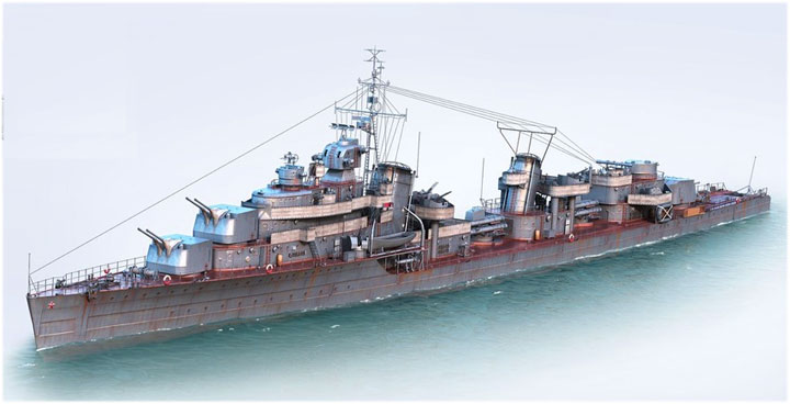 Эсминец Киев в World of warships Эсминец Киев в World of warships