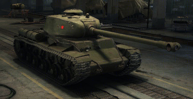 КВ с орудием Д2-5Т калибра 122 мм в World of tanks КВ с орудием Д2-5Т калибра 122 мм в World of tanks