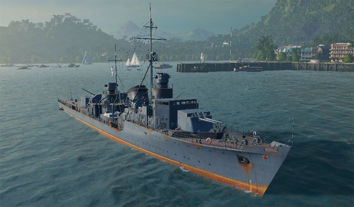 Крейсер Орлан в World of warships Крейсер Орлан в World of warships