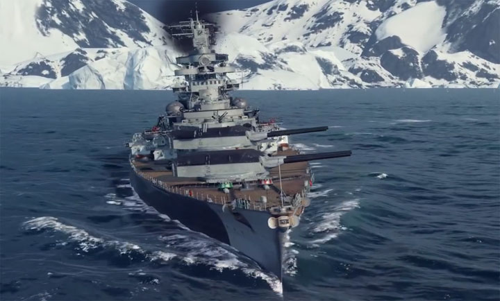 Премиумный корабль Тирпиц в World of warships Премиумный корабль Тирпиц в World of warships
