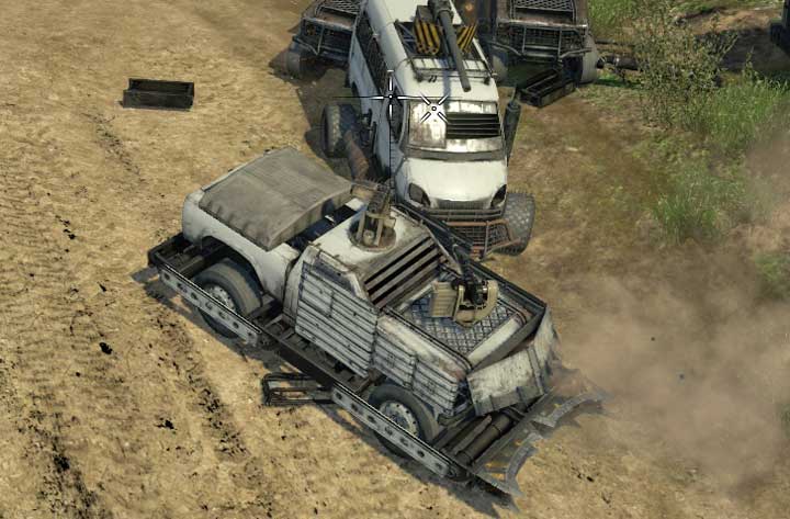 Многие игроки в Crossout размещают оружие на крыше Многие игроки в Crossout размещают оружие на крыше