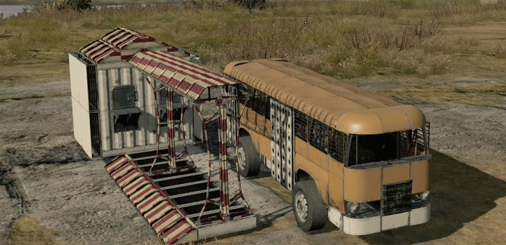 ЛиАЗ 677 на остановке в Crossout ЛиАЗ 677 на остановке в Crossout