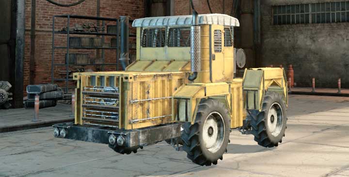 Выхлопная труба на тракторе К-700 в игре Выхлопная труба на тракторе К-700 в игре